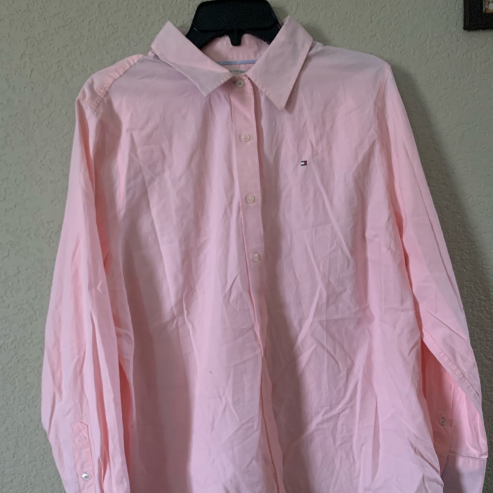Pink Button down